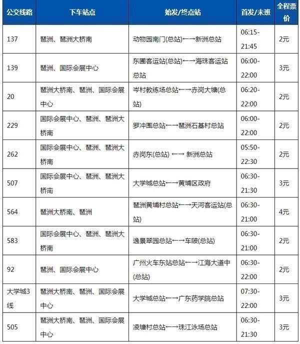 2016广州车展时间表 2016广州车展时间