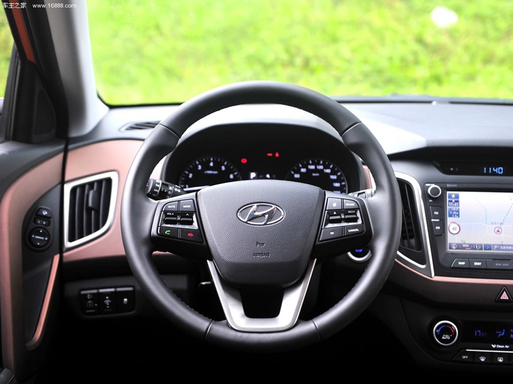 0l 顶配型|北京现代ix25内饰图片 – 车主之家