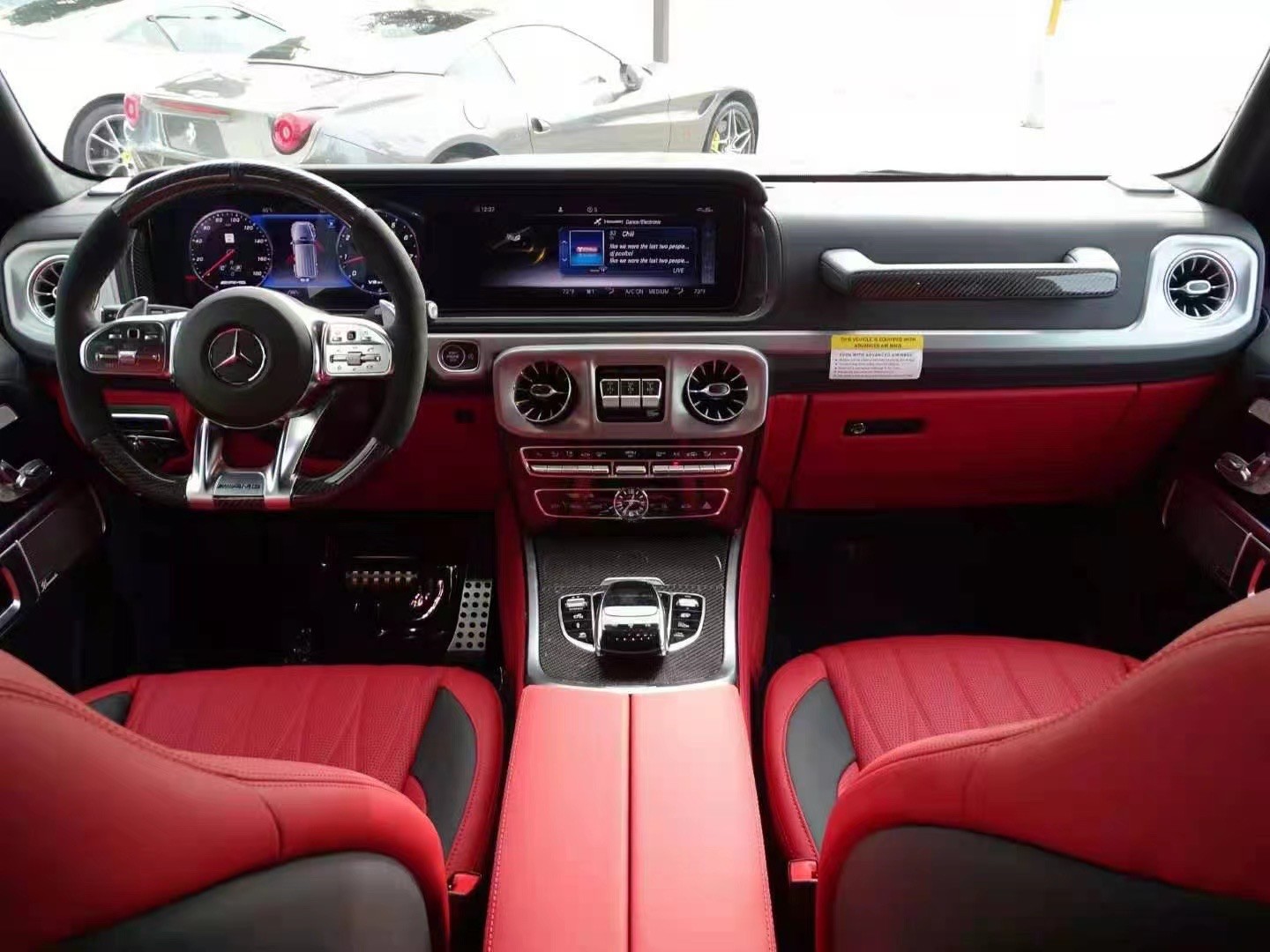 奔驰g级美版内饰