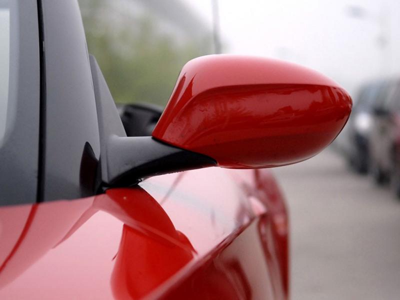 宝马Z4红色宝马Z4 09款 sDrive35i锋尚型后视镜
