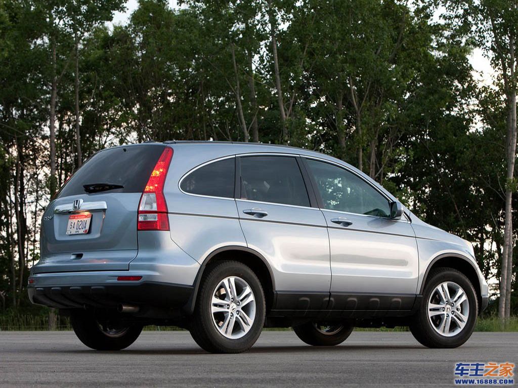 银色 海外本田cr-v