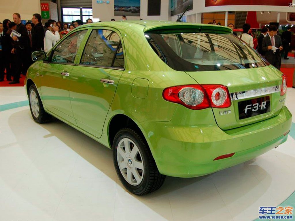 绿色 比亚迪f3r
