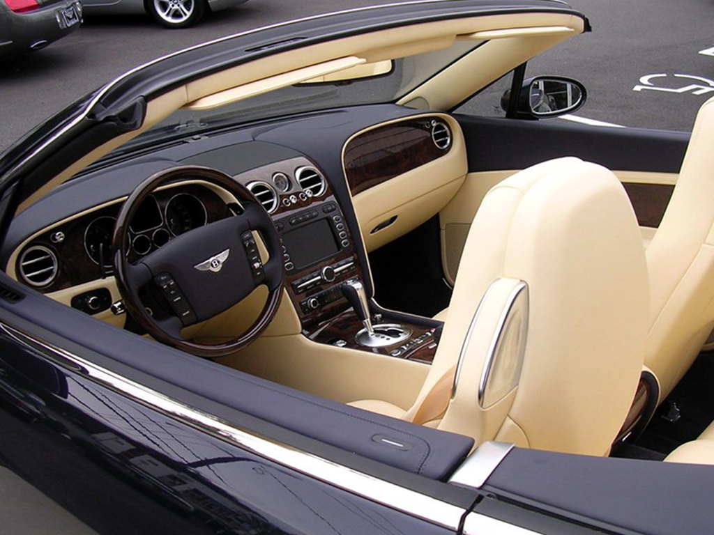 汽车图库 宾利 宾利 欧陆(271/410) 内饰 黑色欧陆 07款 continental