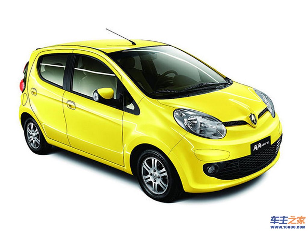 汽车图库 长安 长安汽车 奔奔mini(51/237) 外观 黄色 奔奔mini右前45