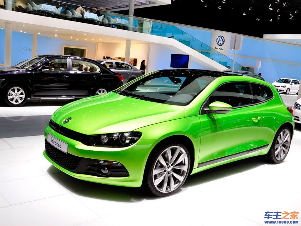 绿色scirocco尚酷