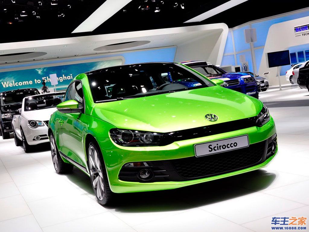 汽车图库 大众 大众(进口) 尚酷(62/311) 外观 绿色scirocco尚酷 参考