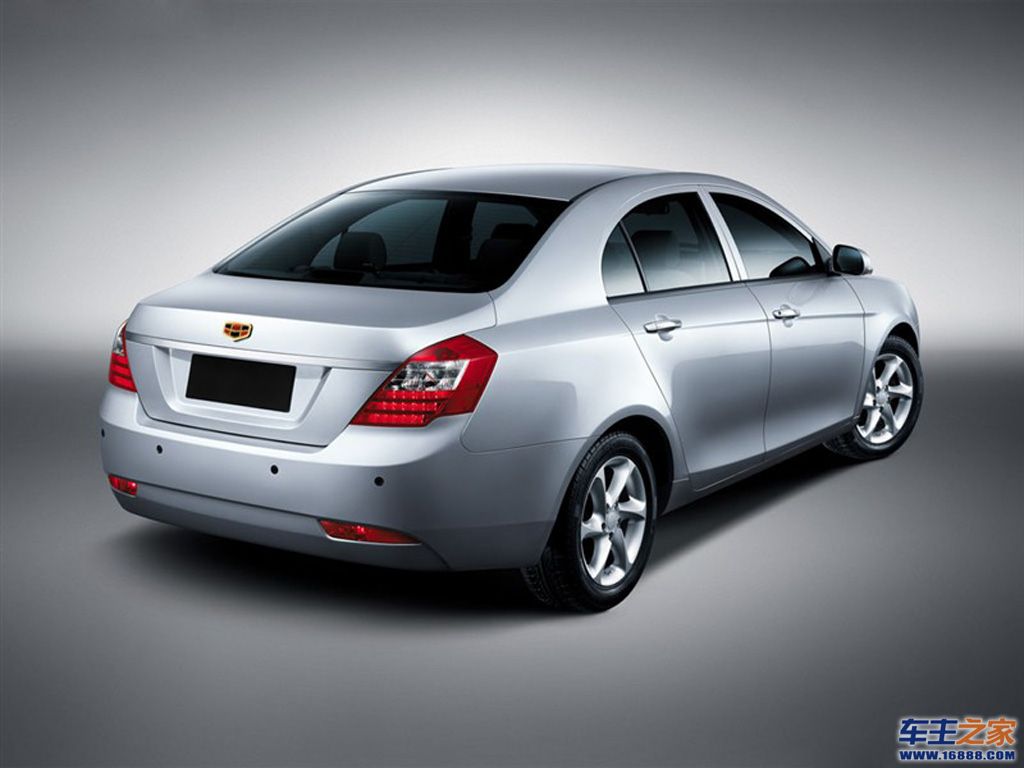 汽车图库 吉利 吉利汽车 经典帝豪(116/604) 外观 银色 帝豪ec7右后45