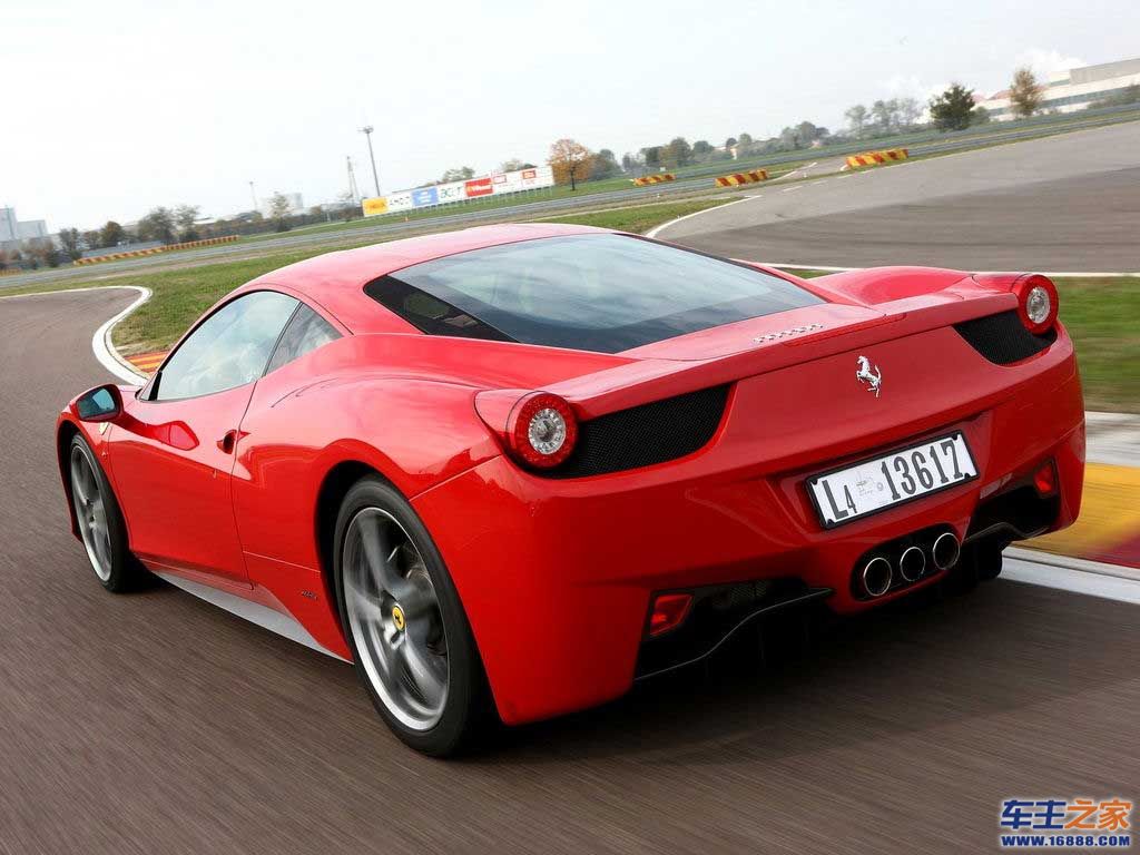 法拉利458黄色 法拉利458 Italia