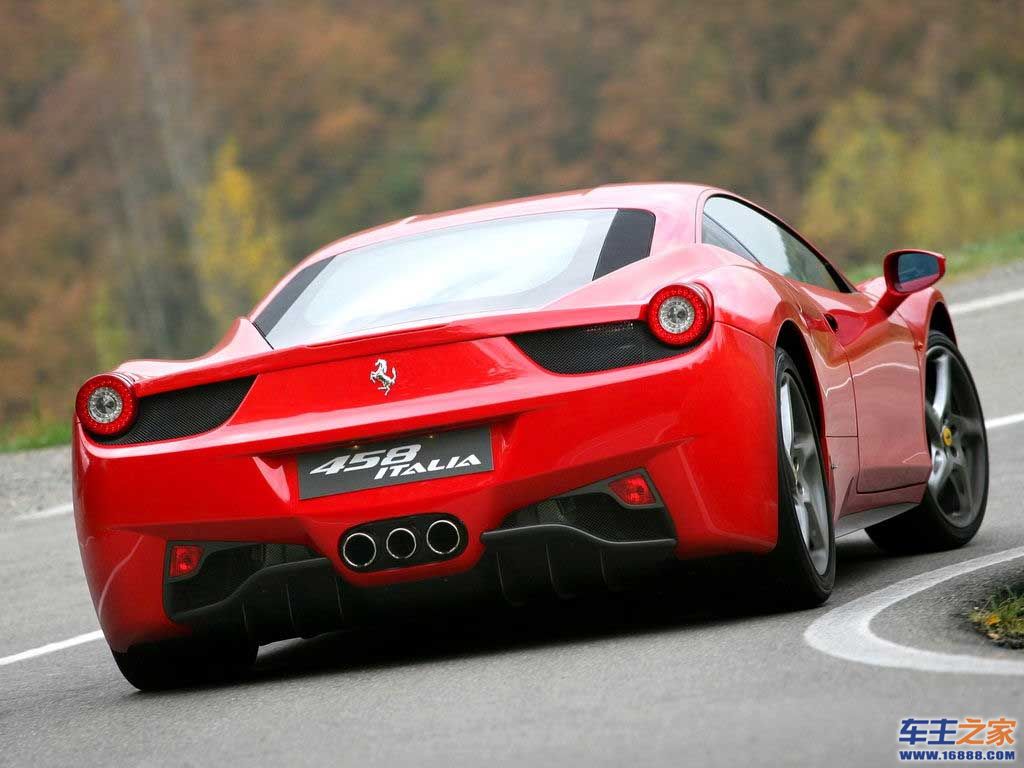 法拉利458黄色 法拉利458 Italia