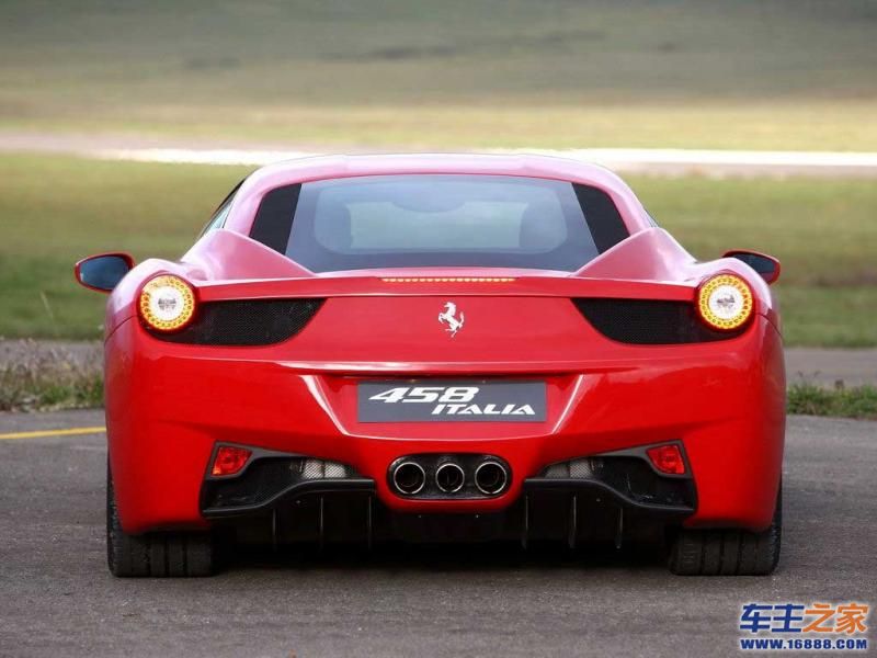 法拉利458红色 法拉利458 Italia