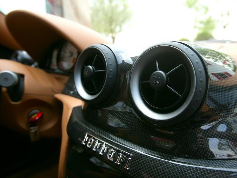 法拉利599黑色2010款 Fiorano HGTE吹风口