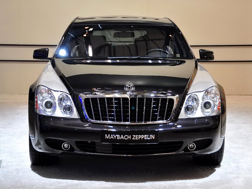 黑色迈巴赫 09款 62 齐柏林前脸|迈巴赫外观图片 – 车主之家