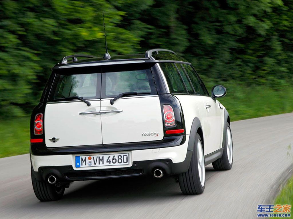 白色mini clubman