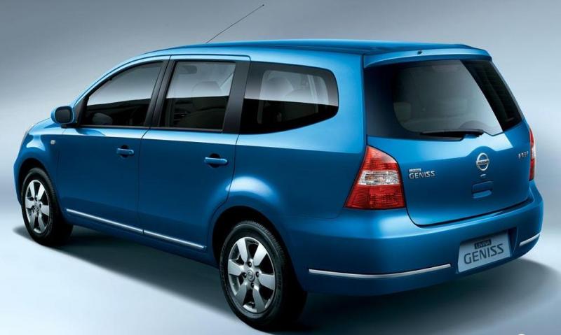 蓝色骏逸车尾左侧|骏逸外观图片 – 车主之家