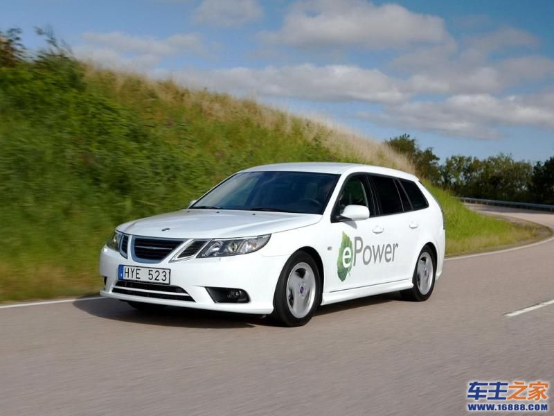 Saab 9-3白色 Saab 9-3