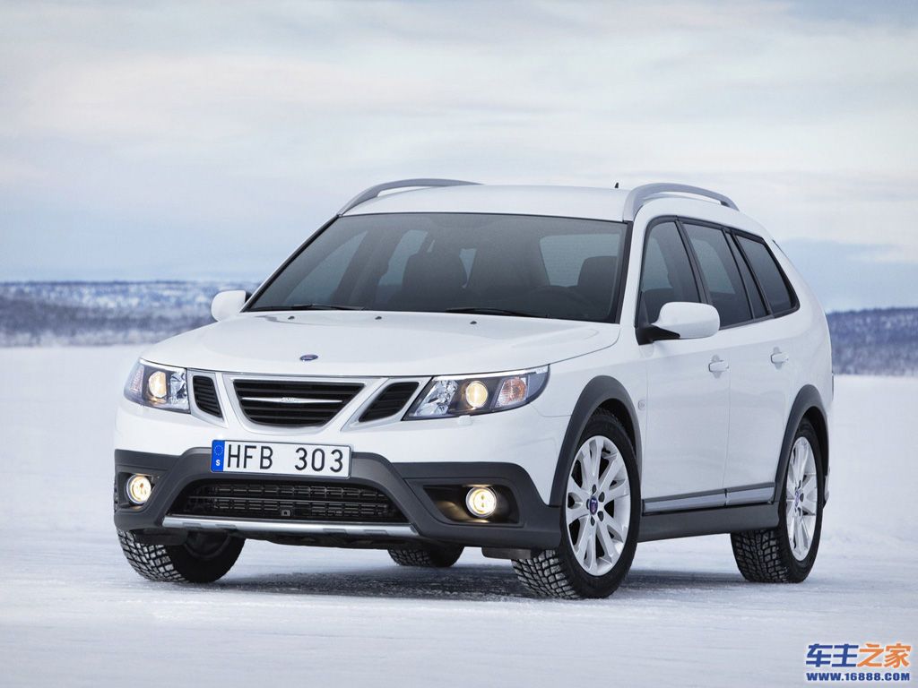 Saab 9-3白色 Saab 9-3