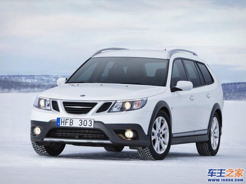Saab 9-3白色 Saab 9-3