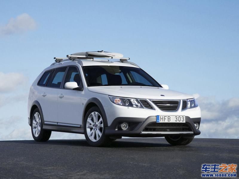 Saab 9-3白色 Saab 9-3