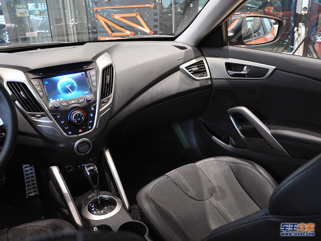 副驾驶室|veloster飞思内饰图片 – 车主之家