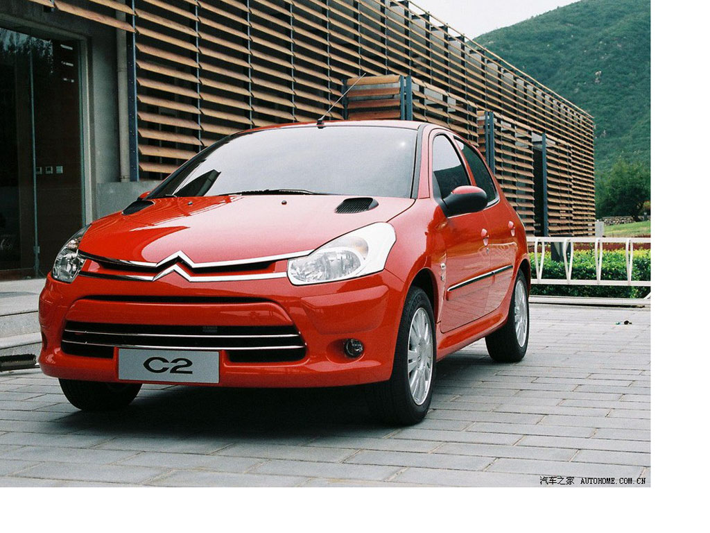 雪铁龙c2车前正视|雪铁龙c2外观图片 – 车主之家