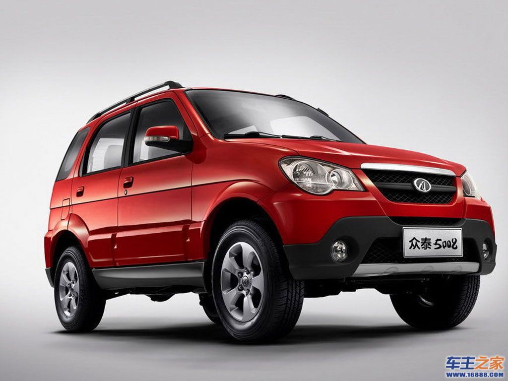 红色 众泰5008